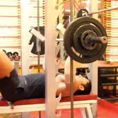 Smith Chest Press - DC Training - Rest Pause